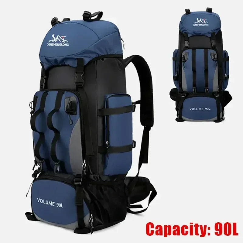 Mochila impermeable de 90 L