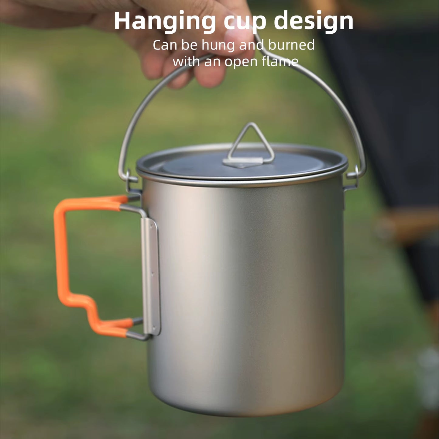 Tazas apilables para acampar y viajar