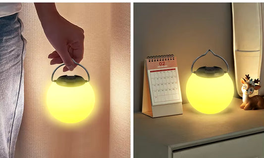 Linterna de camping recargable, luz blanca cálida de 3000 K, Impermeable