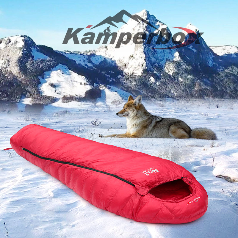 Kamperbox Camping Saco de dormir de invierno