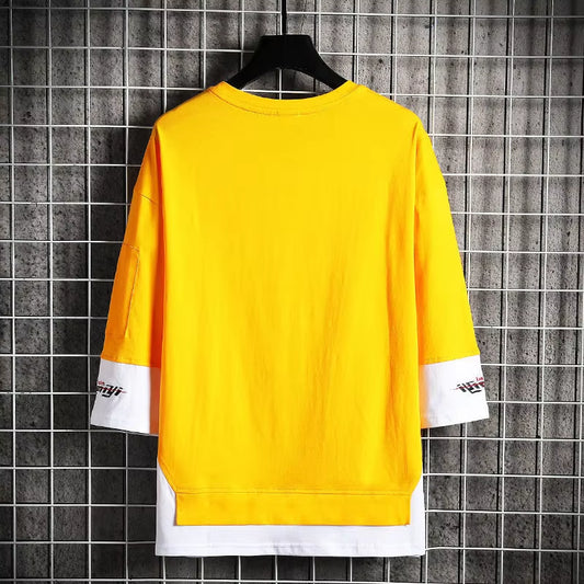 Camiseta manga corta nuevas para hombre, moda japonesa, ropa de calle Harajuku