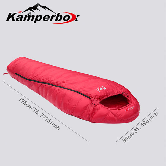 Kamperbox Camping Saco de dormir de invierno