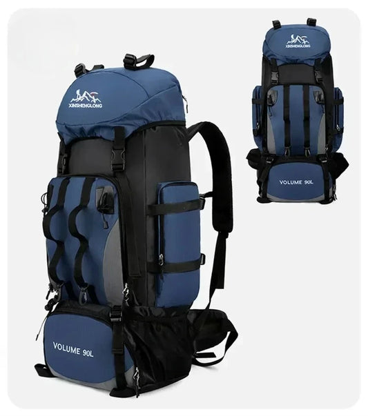 Mochila impermeable de 90 L