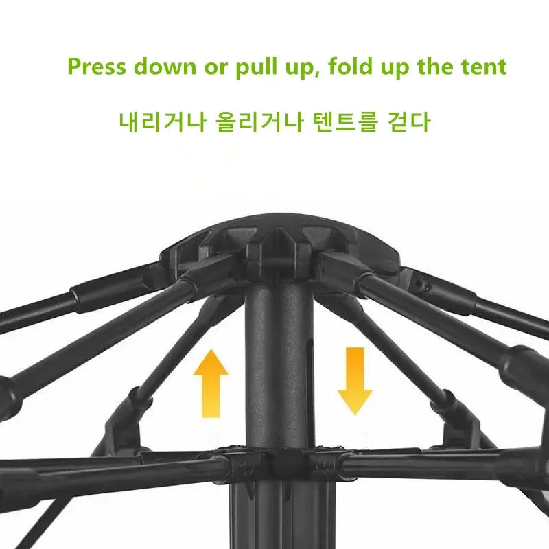 Tienda de campaña portátil para exteriores