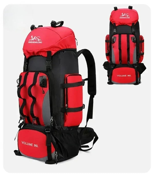Mochila impermeable de 90 L