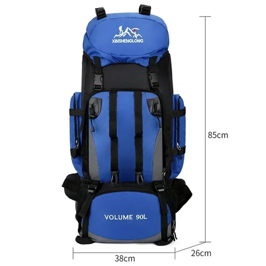 Mochila impermeable de 90 L