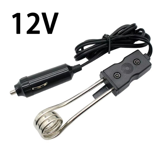 Mini calentador de agua portátil para coche, 12 V/24 V
